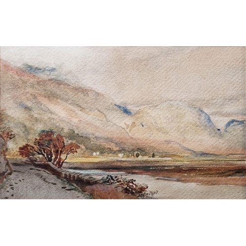 234 - David Cox Junior (1809-1885) 
 Watercolour
 