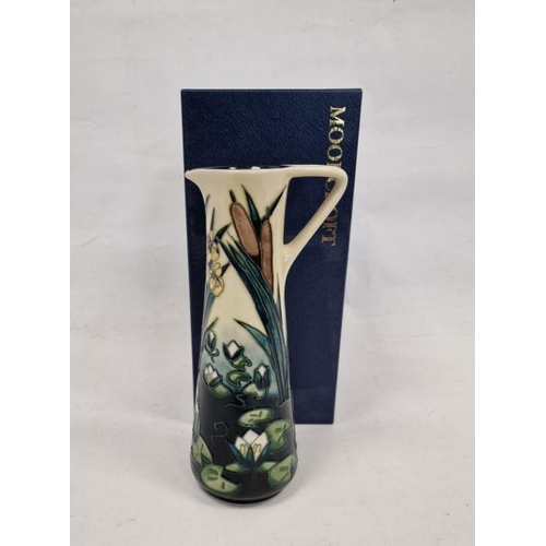 58 - Moorcroft 'Lamia' pattern tapering cylindrical jug, printed, painted and impressed marks, circa 1995... 