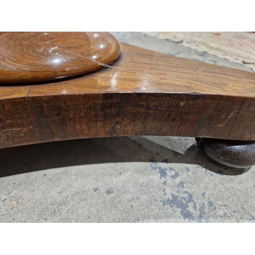 1216 - 19th century rosewood occasional table of rectangular form, the slide off top with ornate inlaid par... 