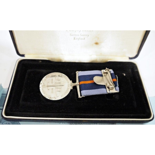 267 - Commemorative WWII bomber command medal by Pobjoy Mint, limited edition no.4691, in case