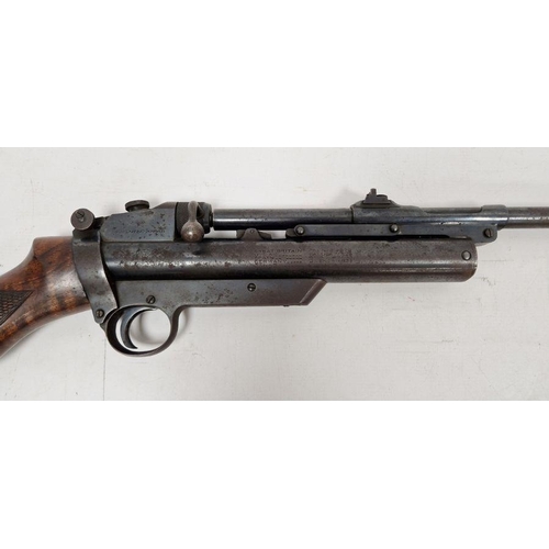 271 - Webley & Scott, Birmingham, .177 'MKII Service' barrel-cocking air-rifle, circa 1930's, the barrel f... 