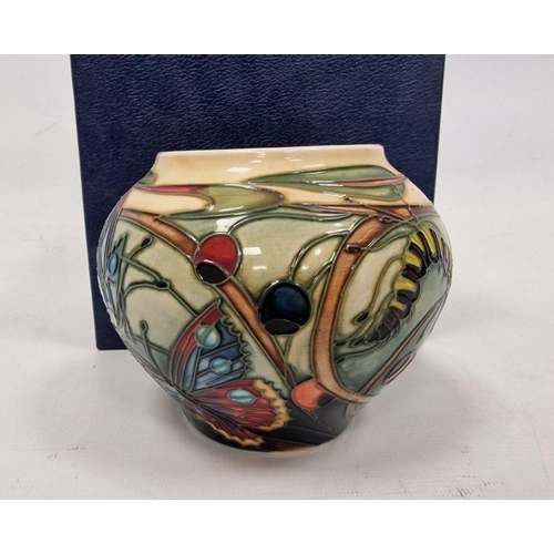 66 - Moorcroft oviform vase in Hartgring pattern, designed by Emma Bossons, circa 2002, printed, painted ... 