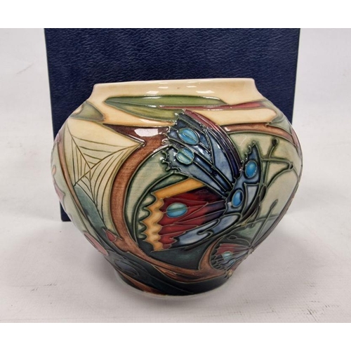 66 - Moorcroft oviform vase in Hartgring pattern, designed by Emma Bossons, circa 2002, printed, painted ... 