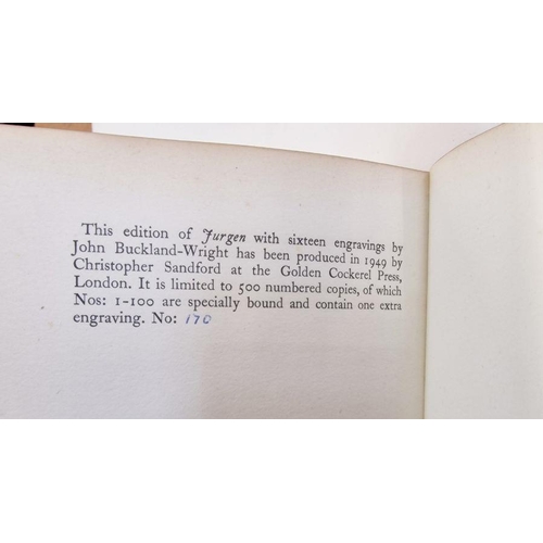 10 - Golden Cockerel Press 
 Wales, Geoffrey engravings, Rawson, Geoffrey (ed)
 