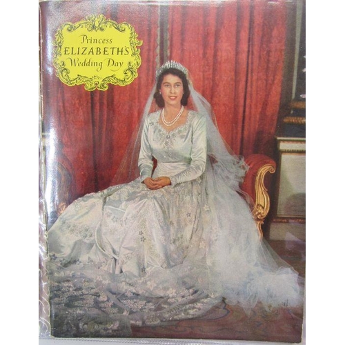 118 - Collection of mid 20th century Royal family souvenir booklets to include the Princesses Elizabeth an... 