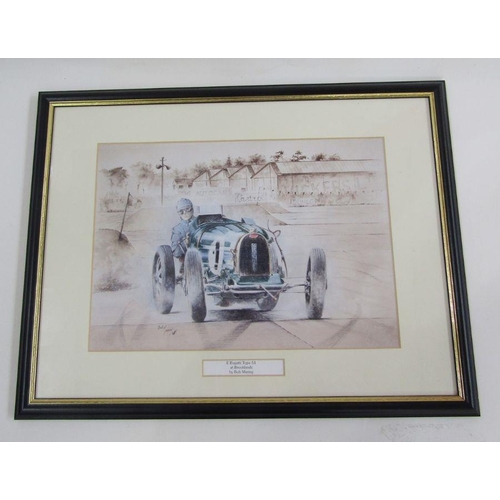 120 - Quantity of ephemera to include motoring catalogues, eg Jaguar V12 engine, Rolls Royce, two Robert T... 