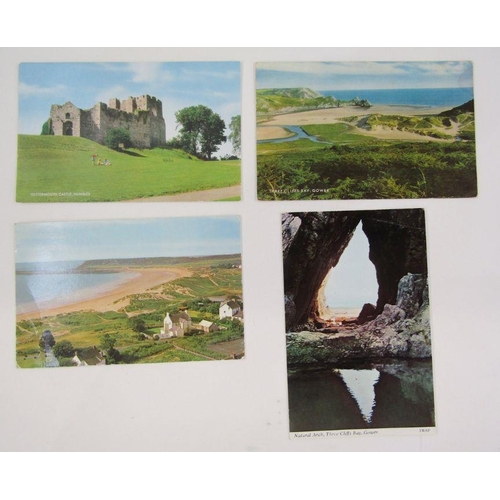 129 - Large quantity of postcards to include 72 Isle of Wight, 200 Wales, 200 London, 80 London, 240 churc... 