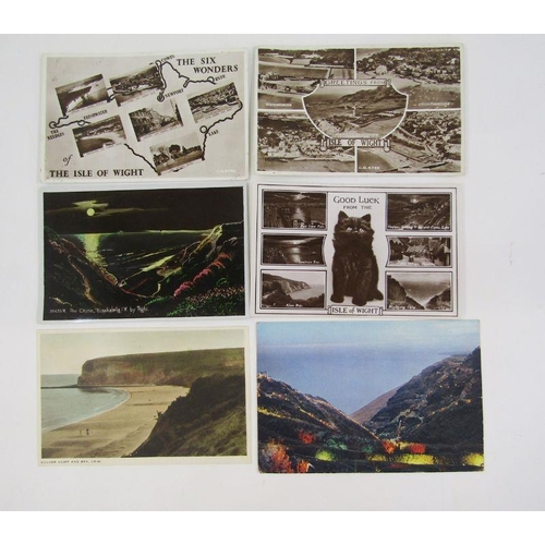 129 - Large quantity of postcards to include 72 Isle of Wight, 200 Wales, 200 London, 80 London, 240 churc... 