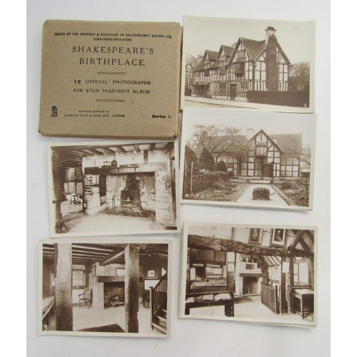 130 - Large quantity of GB and overseas postcards and souvenir photographs (4 boxes).