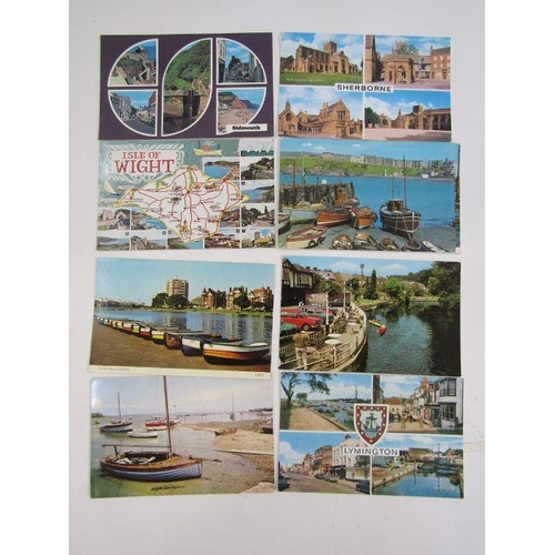 131 - Large quantity of principally topographical postcards (4 boxes).