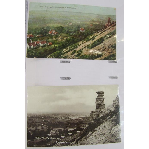 132 - Large quantity of postcards to include 140 Cheltenham and surrounding area, 200 Cheltenham and a fur... 