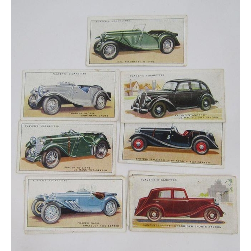 135 - Quantity of various 20th century cigarette cards and postcards (2 boxes).