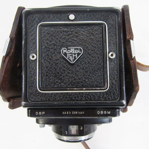 155 - Rolleiflex 3.5 E3 medium format TLR camera, reference 2381441, with Carl Zeiss planar 1:3, 6f=75mm l... 