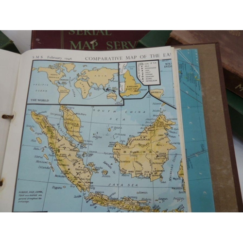 214A - Philip George (ed) and Goodall George (ed) Serial Map Service Atlas, The Serial Map Service George P... 