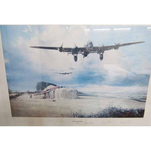 230 - Limited edition Robert Taylor print, 'Last Flight Home'.