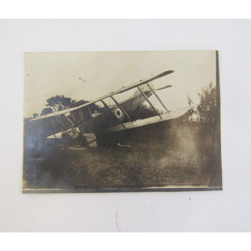 232 - A WWI era scrapbook containing numerous newspaper cuttings of WWI aircraft and some real photographs... 