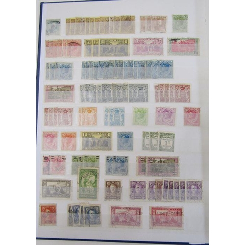 278 - Europe: box of 12 stock books and album of mint and used definitives, commemoratives, postage due, o... 