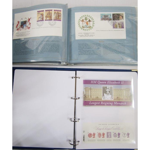 279 - GB & British Commonwealth: Extensive boxed Royalty collection of 15 albums & folders, including QEII... 