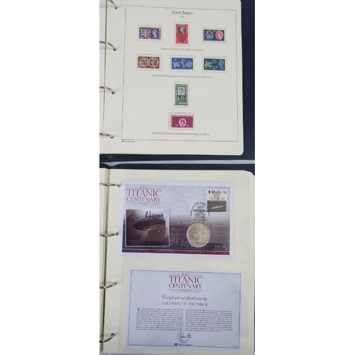 280 - GB: Decimal face value c£250, collection of 9 albums/stock-books of mint/used definitive & commemora... 