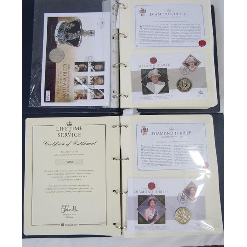 292 - GB & British Commonwealth: Westminster QEII “Lifetime of service” collection, limited edition no 065... 