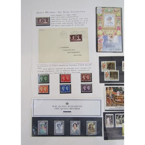 320 - GB & British Commonwealth: Two box collection of royalty, first day and commemorative covers, souven... 