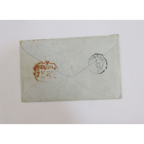 329 - France: With SG cat of c£4,000, first issue Ceres Head both on cover of Paris dated 1 June 1852 with... 