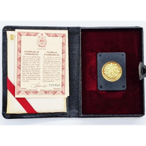 395 - Elizabeth II (1952-2022) Gold Proof 