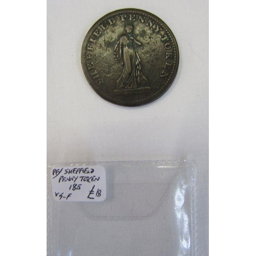 440 - Interesting group of tokens and other numismatic materials (28). Including: late 18th century Conder... 