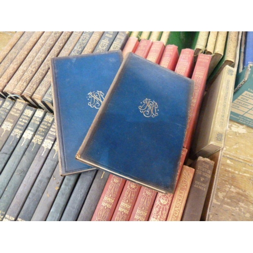 46 - Macmillans Pocket Kipling, 14 vols, blue cloth with gilt decorations and titles to backstrip
 Steven... 