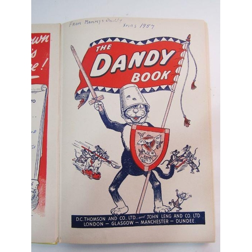 48A - The Dandy Book, The Beano Book, Magic Beano Book, Dandy's Desperate Dan, various Annuals through the... 