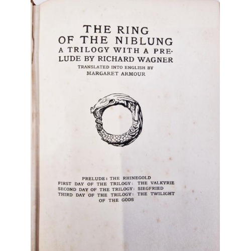 49 - Rackham Arthur ( ills.) ' The Rhinegold & the Valkyrie'  William Heinemann 1910 - col plates tipped ... 