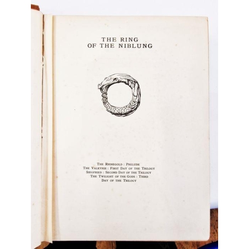 49 - Rackham Arthur ( ills.) ' The Rhinegold & the Valkyrie'  William Heinemann 1910 - col plates tipped ... 