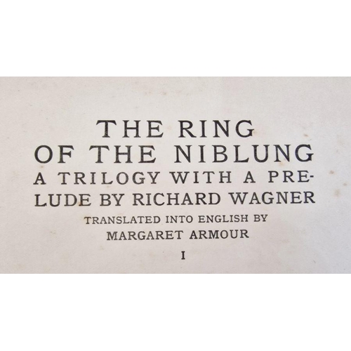 49 - Rackham Arthur ( ills.) ' The Rhinegold & the Valkyrie'  William Heinemann 1910 - col plates tipped ... 