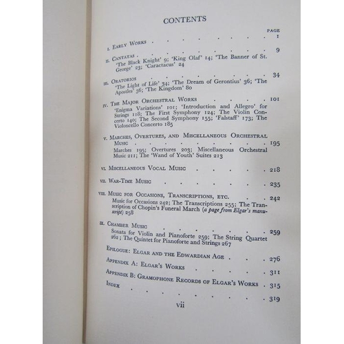 95 - Edward Elgar interest - collection of books to include:-
 Maine, Basil
 