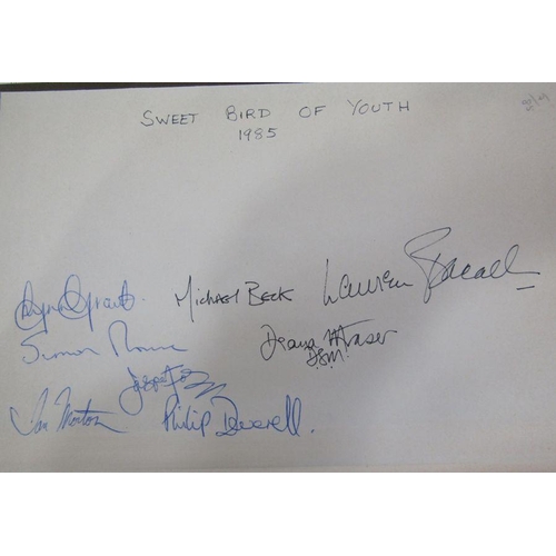 96 - Theatrical interest, books and signatures:-
 Spoto, Donald
 