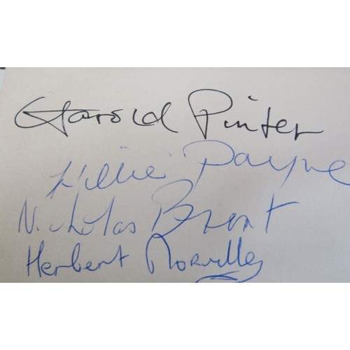 96 - Theatrical interest, books and signatures:-
 Spoto, Donald
 