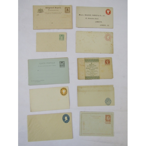 325 - GB, British Empire and World: box of over 150 used and unused covers, postcards, wraps both pre-paid... 