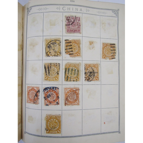 249E - All World: Box of definitives and commemoratives, mint and used, including China with early Republic... 