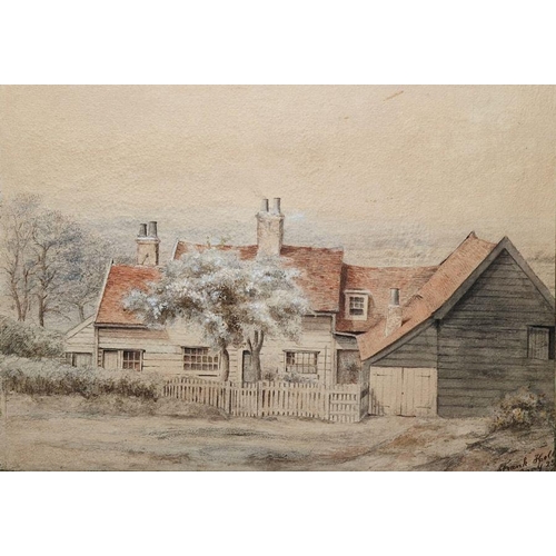 810 - F. Holl (19th century)
 Watercolour
 