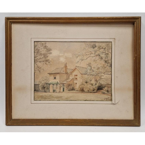 810 - F. Holl (19th century)
 Watercolour
 