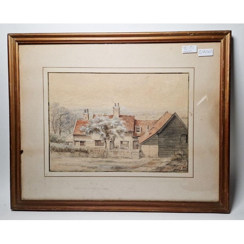 810 - F. Holl (19th century)
 Watercolour
 