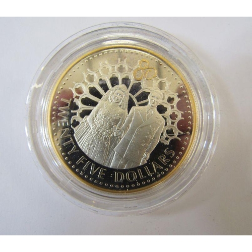 746 - withdrawn 3 x silver proof crowns of Jersey, Alderney and Solomon Islands with 1997 brilliant uncirc... 