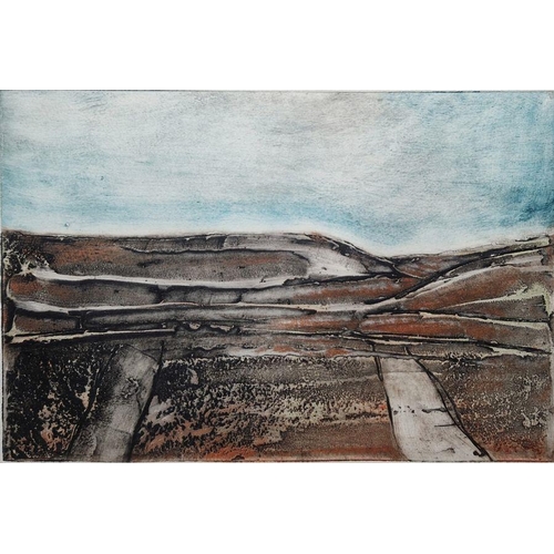 760 - Peter Clough (b.1944)
 Collagraph
 'Long Fell', AP original, signed and dated '07 lower right, frame... 