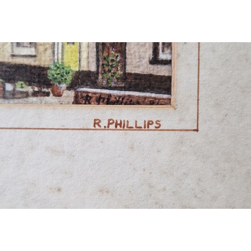 794 - R Phillips (20th century) 
 Watercolour on paper 
 Southold, signed and titled, dated 1984, 28.5cm x... 