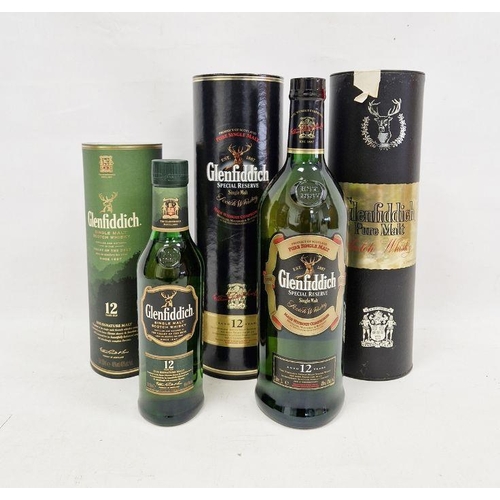 249A - One litre of Glenfiddich Special Reserve aged 12 years in presentation tube, a vintage export only G... 