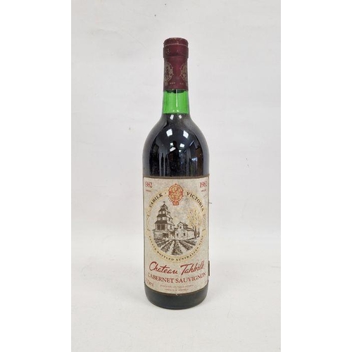 261 - 1982 Chateau Tahbilk Cab Sauv.  Level: low neck