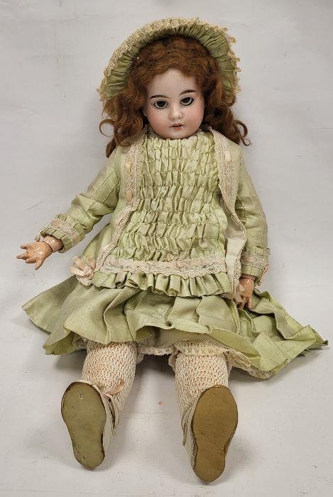 Large Armand Marseille (German) bisque head doll, early 20th