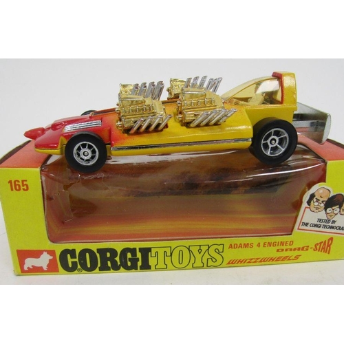 471 - Four boxed Corgi Toys Whizzwheels diecast model cars to include 509 Porsche Targa 911s Police Car, 3... 