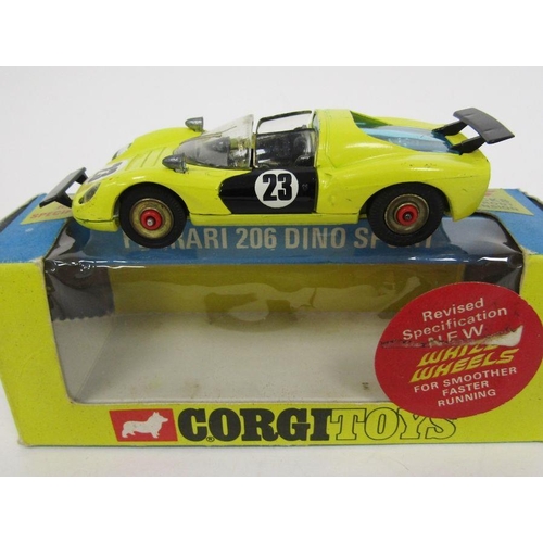 471 - Four boxed Corgi Toys Whizzwheels diecast model cars to include 509 Porsche Targa 911s Police Car, 3... 