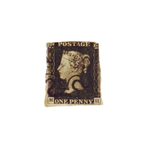 97a - Victorian Penny Black, MH, 1840